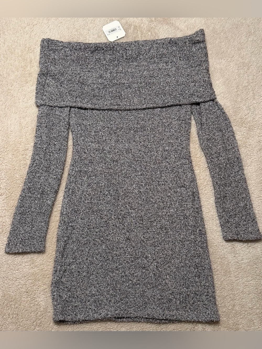 Altar’d State Off The Shoulder Sweater Dress